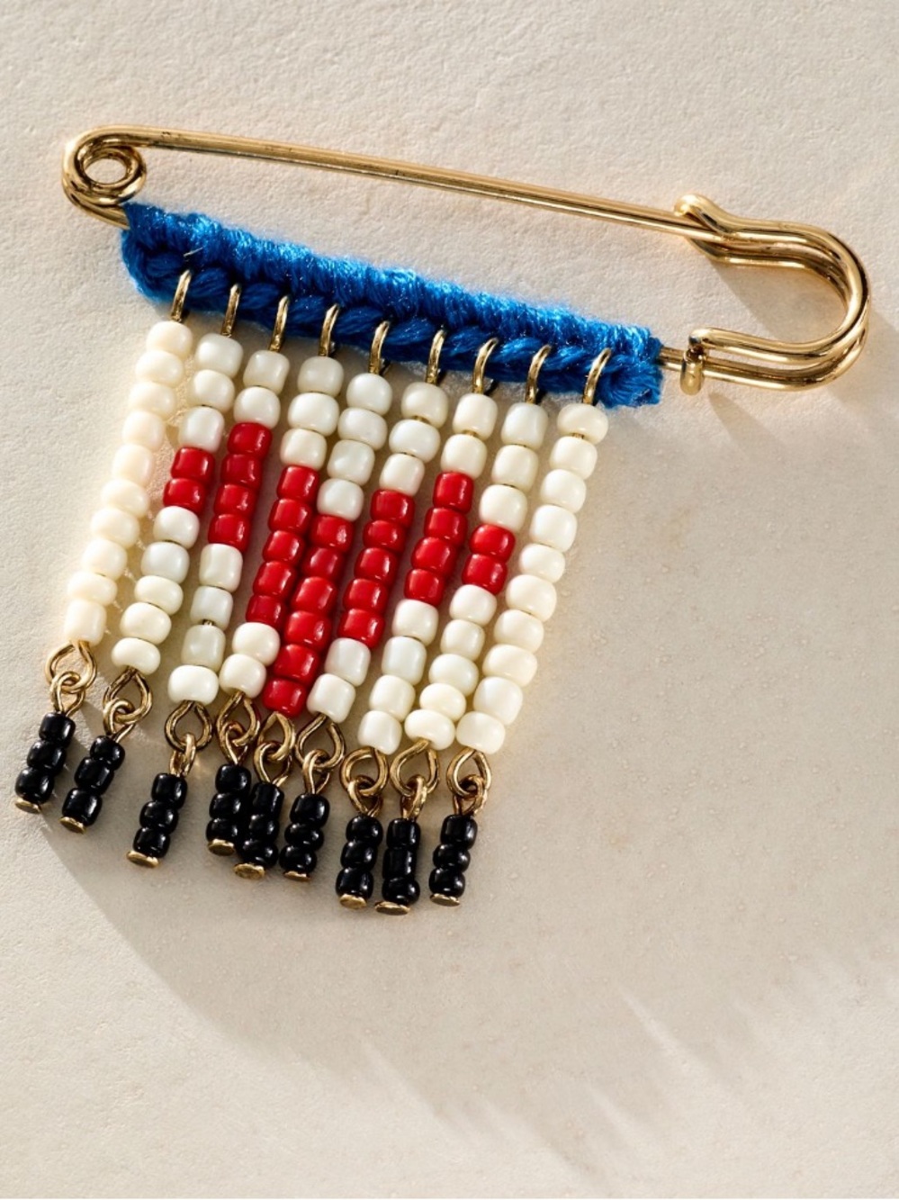 Free People Bead Baby Brooch